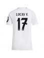 Real Madrid Lucas Vazquez #17 Hjemmedrakt Dame 2024-25 Korte ermer